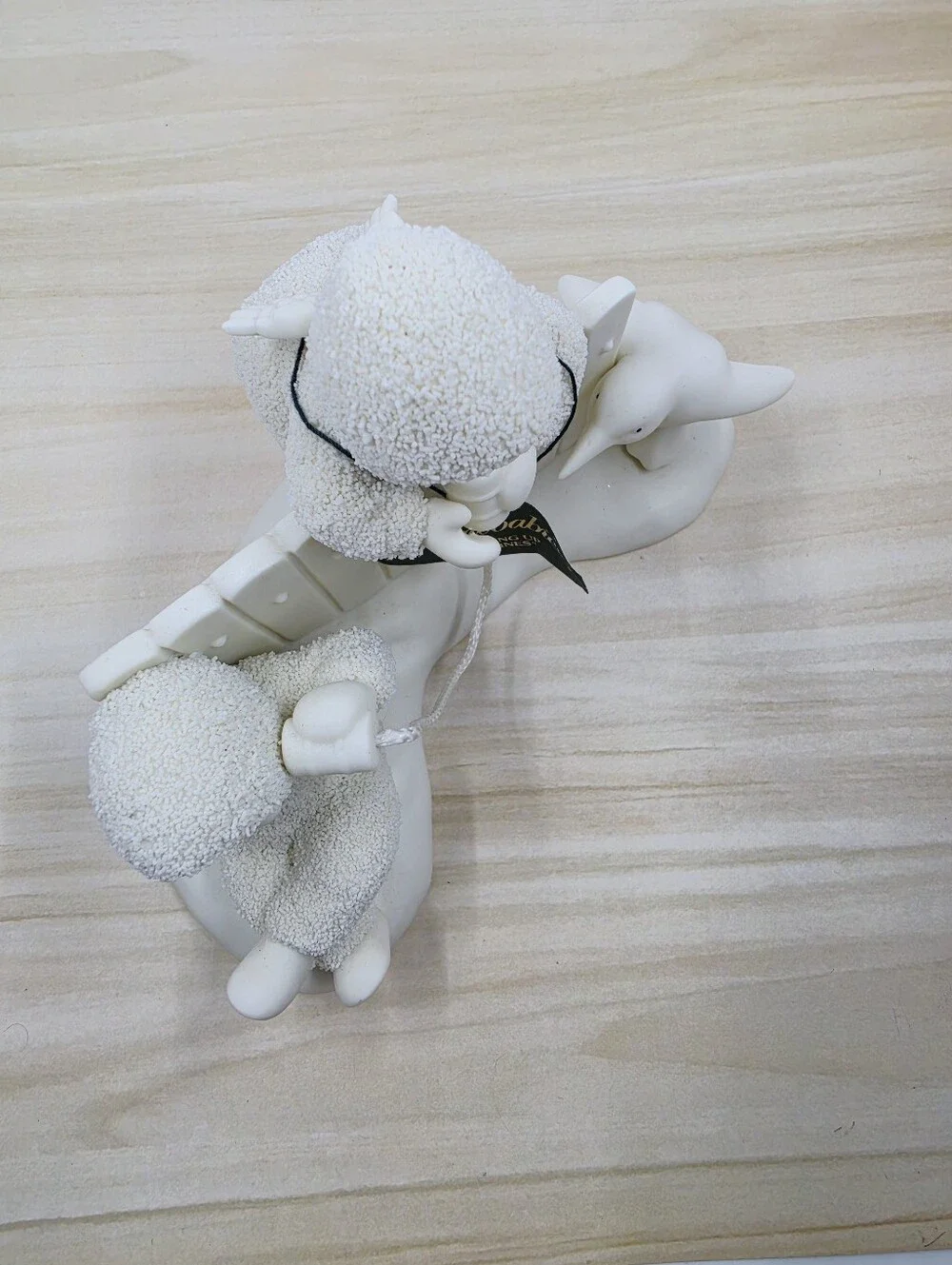 Department 56 Burning Up The Lines Snowbabies Bisque Porcelain Holiday Decor